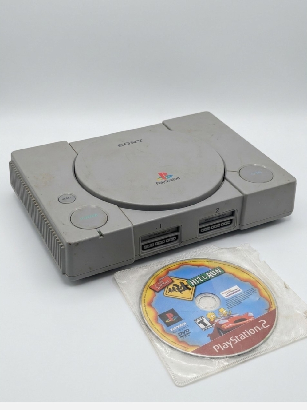 Sony PlayStation Classic Console in Gray with Game Disc Included